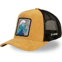 cap-islenkta-brown-snapback-handy-smurf-the-smurfs-capslab