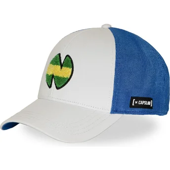 Kepurė išlenkta balta snapback OET1 NEWB Campeones: Oliver Atom Champions: Oliver and Benji Capslab