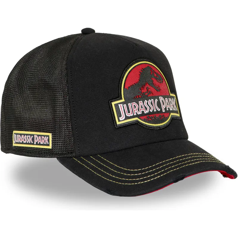 czapka-trucker-czarna-jur1-logb-jurassic-park-od-capslab