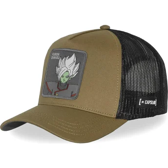 Cap išlenkta green snapback Zamasu Dragon Ball Capslab