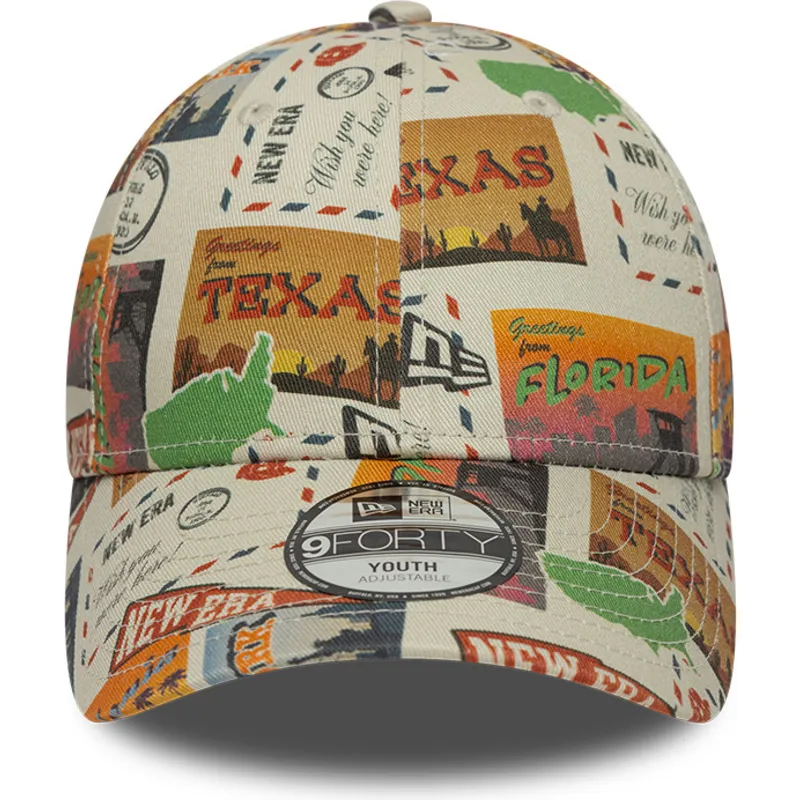cap-islenkta-multicolor-adjustable-strap-vaikams-9forty-new-era