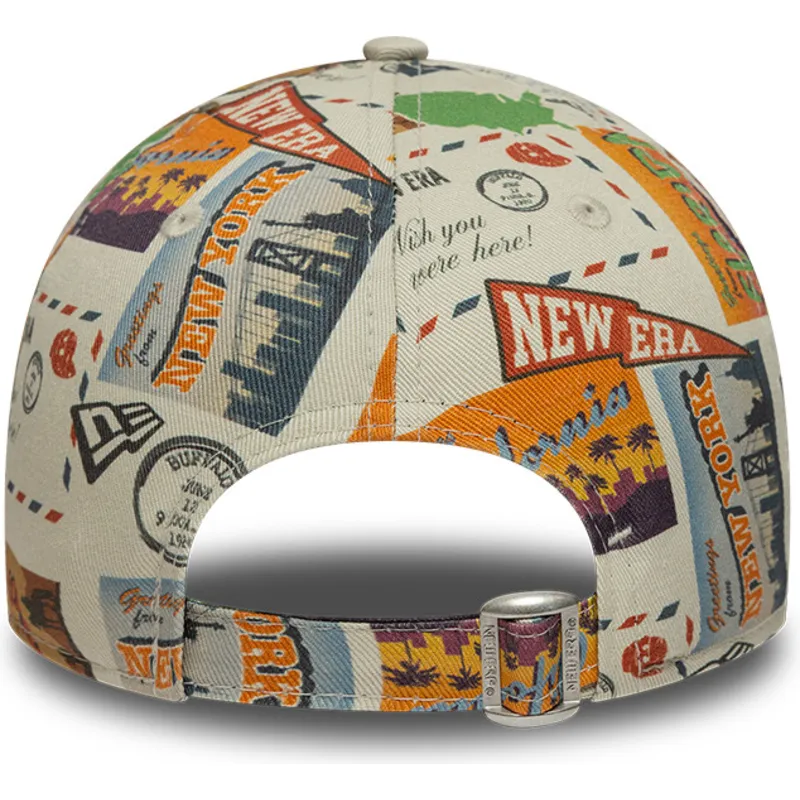 cap-islenkta-multicolor-adjustable-strap-vaikams-9forty-new-era