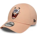 cap-islenkta-pink-adjustable-strap-vaikams-9forty-face-patricio-estrella-bob-esponja-new-era