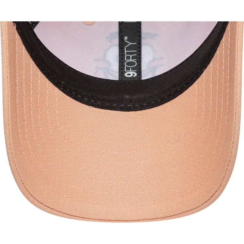 cap-islenkta-pink-adjustable-strap-vaikams-9forty-face-patricio-estrella-bob-esponja-new-era