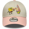 cap-islenkta-multicolor-snapback-vaikams-9forty-bob-esponja-y-patricio-estrella-new-era