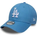 kepure-islenkta-melyna-reguliuojamas-vaikams-9forty-essential-los-angeles-dodgers-mlb-new-era