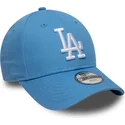 jasnoniebieska-regulowana-czapka-z-zakrzywionym-daszkiem-dla-dzieci-9forty-essential-los-angeles-dodgers-mlb-new-era