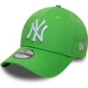 zielona-regulowana-czapka-z-daszkiem-dla-chlopca-9forty-essential-new-york-yankees-mlb-new-era