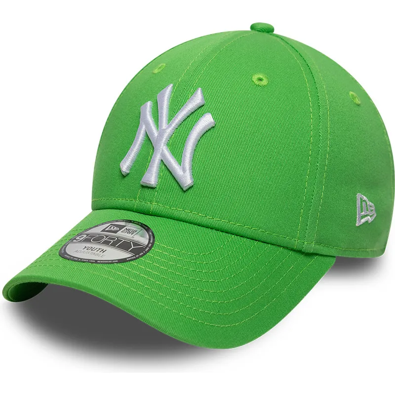 kepure-islenkta-zalia-reguliuojamas-vaikams-9forty-essential-new-york-yankees-mlb-new-era