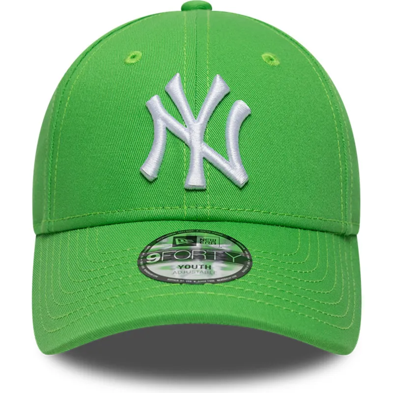 kepure-islenkta-zalia-reguliuojamas-vaikams-9forty-essential-new-york-yankees-mlb-new-era