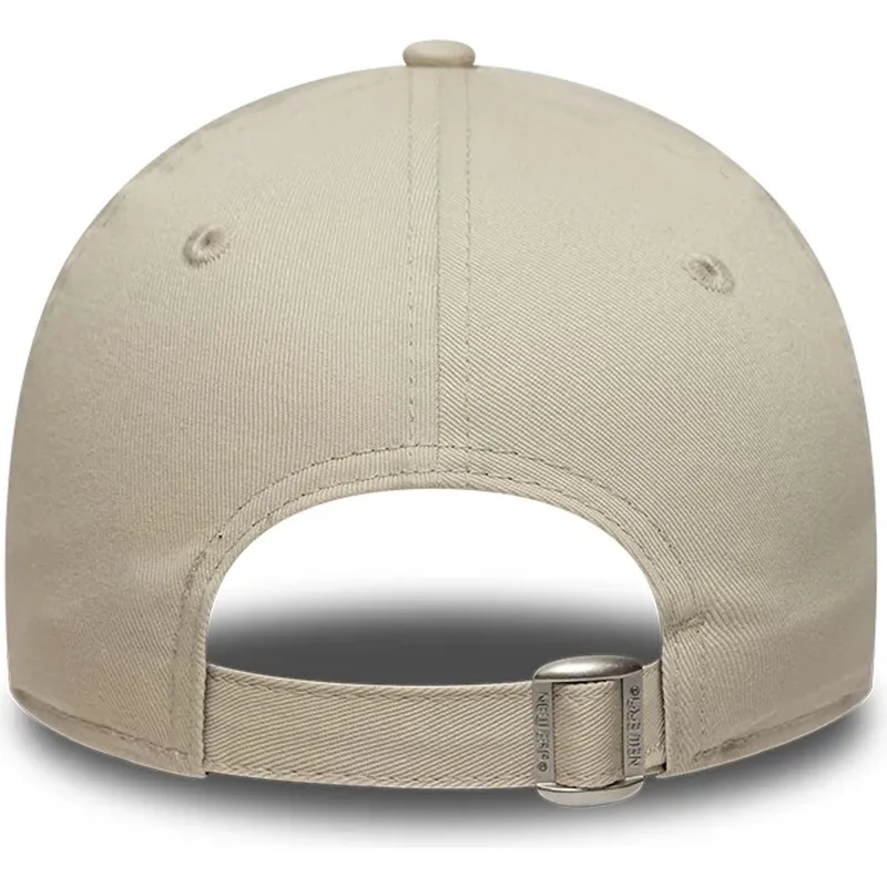 cap-islenkta-beige-adjustable-strap-vaikams-9forty-league-essential-new-york-yankees-mlb-new-era
