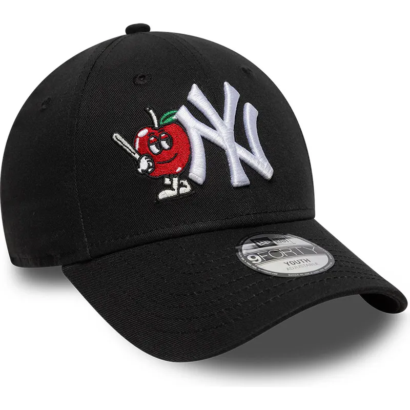 cap-islenkta-black-adjustable-strap-vaikams-9forty-icon-new-york-yankees-mlb-new-era