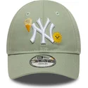 kepure-islenkta-zalia-reguliuojamas-vaikams-9forty-summer-icon-new-york-yankees-mlb-new-era