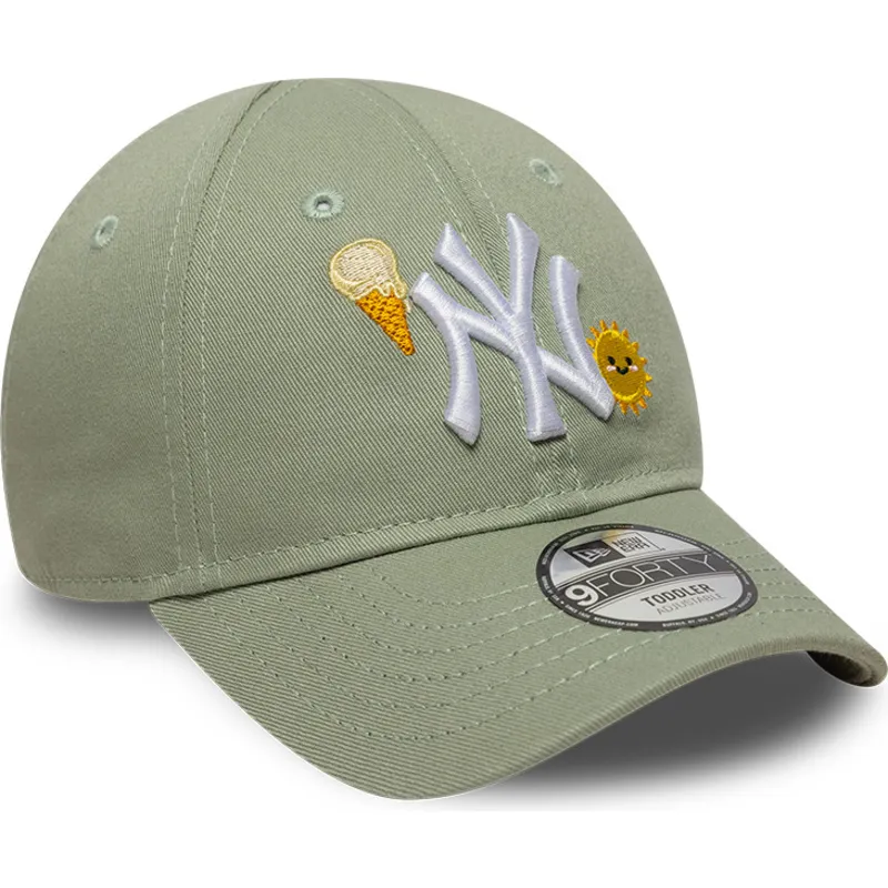 zielona-regulowana-czapka-z-daszkiem-dla-chlopca-9forty-summer-icon-new-york-yankees-mlb-new-era