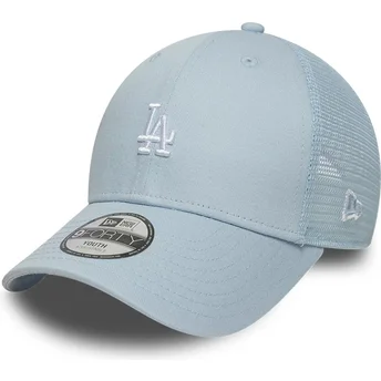 Cap išlenkta blue adjustable strap vaikams 9FORTY Homefield Los Angeles Dodgers MLB New Era