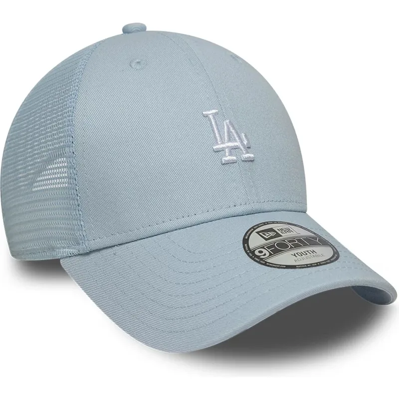 cap-islenkta-blue-adjustable-strap-vaikams-9forty-homefield-los-angeles-dodgers-mlb-new-era