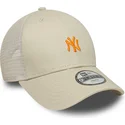 kepure-islenkta-vilkikas-smelio-reguliuojama-juostele-vaikams-9forty-homefield-new-york-yankees-mlb-new-era