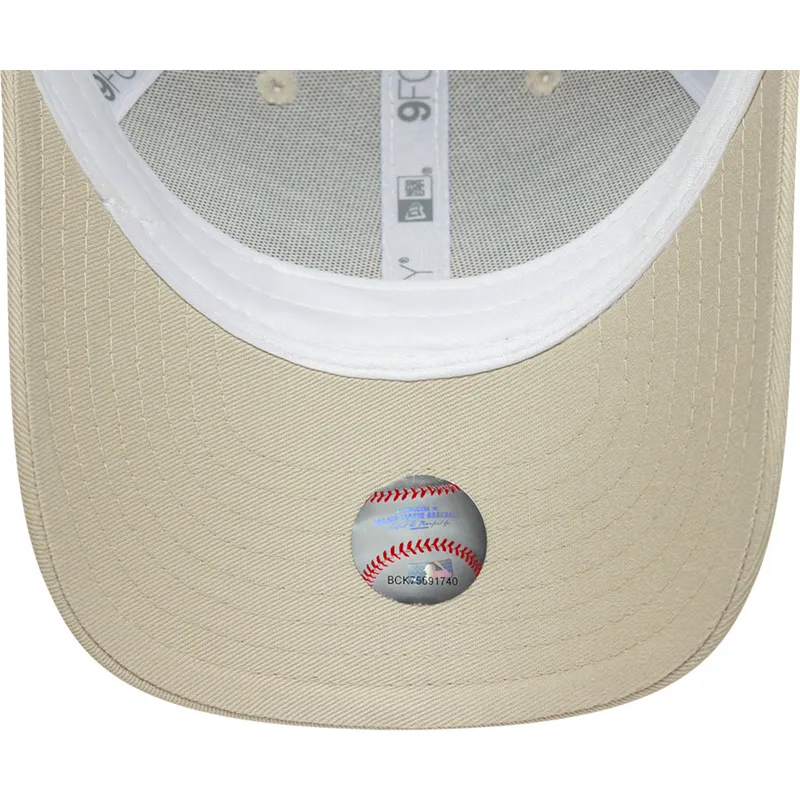 kepure-islenkta-vilkikas-smelio-reguliuojama-juostele-vaikams-9forty-homefield-new-york-yankees-mlb-new-era