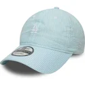 cap-islenkta-blue-adjustable-strap-9twenty-seersucker-los-angeles-dodgers-mlb-new-era