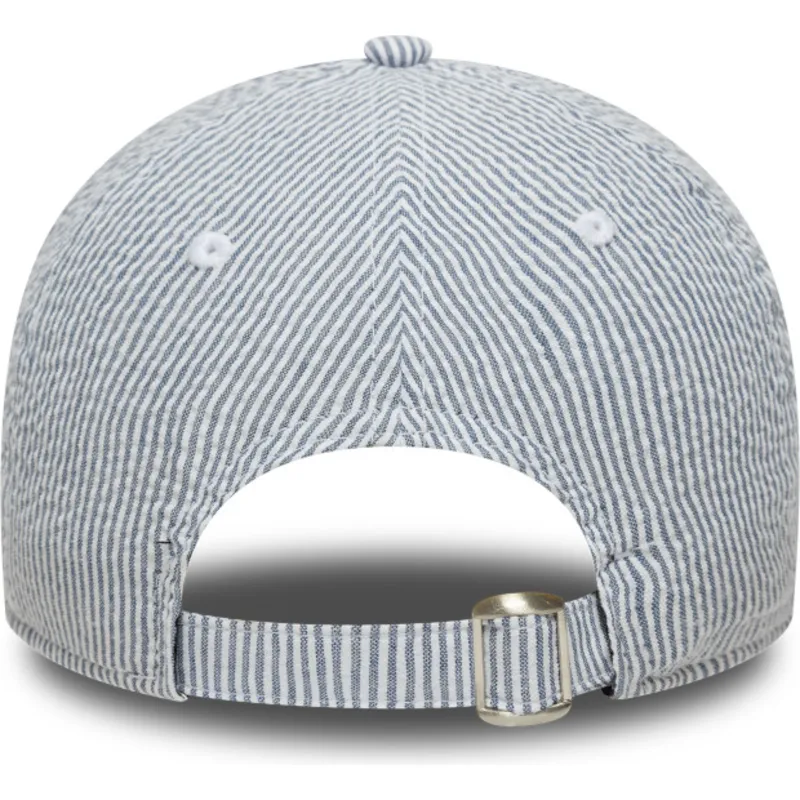 granatowa-zakrzywiona-czapka-regulowana-9twenty-seersucker-new-york-yankees-mlb-new-era