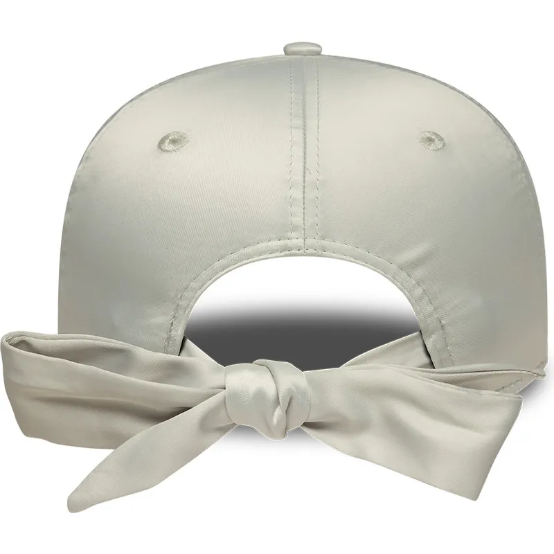 kepure-islenkta-zalia-reguliuojama-juostele-9forty-bow-back-satin-new-york-yankees-mlb-new-era