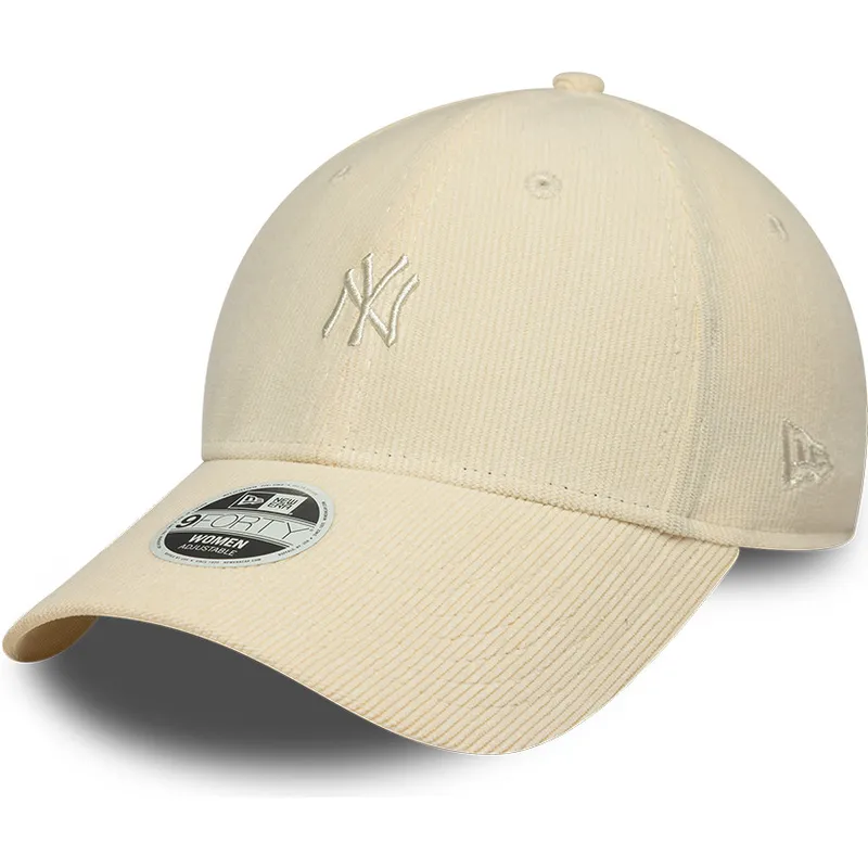 cap-islenkta-beige-adjustable-strap-9forty-mini-cord-new-york-yankees-mlb-new-era