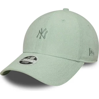 Cap išlenkta green adjustable strap 9FORTY Mini Cord New York Yankees MLB New Era