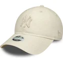 kepure-islenkta-smelio-reguliuojamas-9twenty-midi-linen-new-york-yankees-mlb-new-era