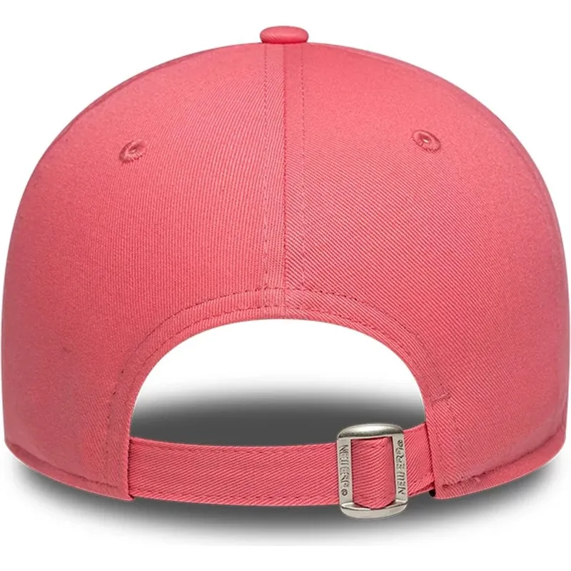 kepure-islenkta-rozine-reguliuojama-juostele-9twenty-league-essential-midi-new-york-yankees-mlb-new-era