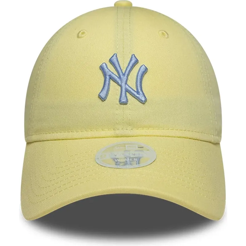 cap-islenkta-yellow-adjustable-strap-9twenty-league-essential-midi-new-york-yankees-mlb-new-era