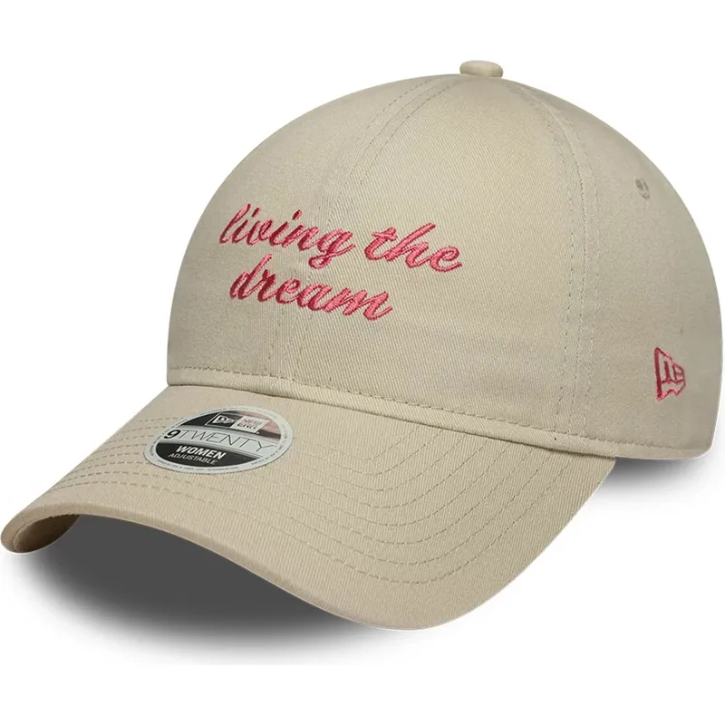 cap-islenkta-beige-adjustable-strap-9twenty-new-era