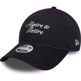 Cap išlenkta navy blue adjustable strap 9TWENTY New Era