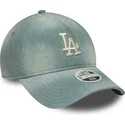 niebieska-regulowana-czapka-z-daszkiem-dla-kobiet-9twenty-a-frame-denim-los-angeles-dodgers-mlb-new-era