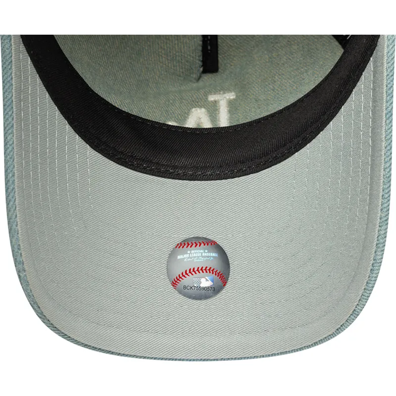 niebieska-regulowana-czapka-z-daszkiem-dla-kobiet-9twenty-a-frame-denim-los-angeles-dodgers-mlb-new-era