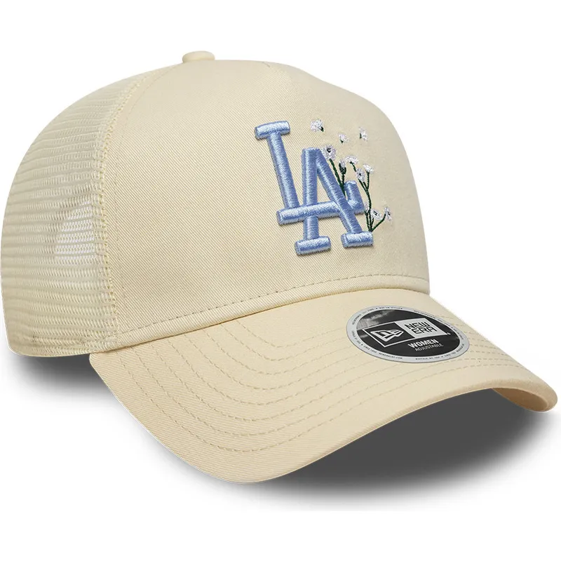 cap-islenkta-beige-snapback-9forty-a-frame-floral-los-angeles-dodgers-mlb-new-era