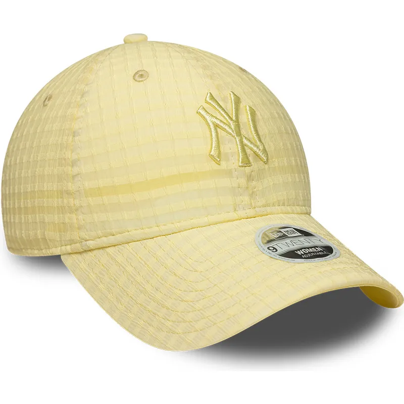 cap-islenkta-yellow-adjustable-strap-9twenty-seersucker-new-york-yankees-mlb-new-era