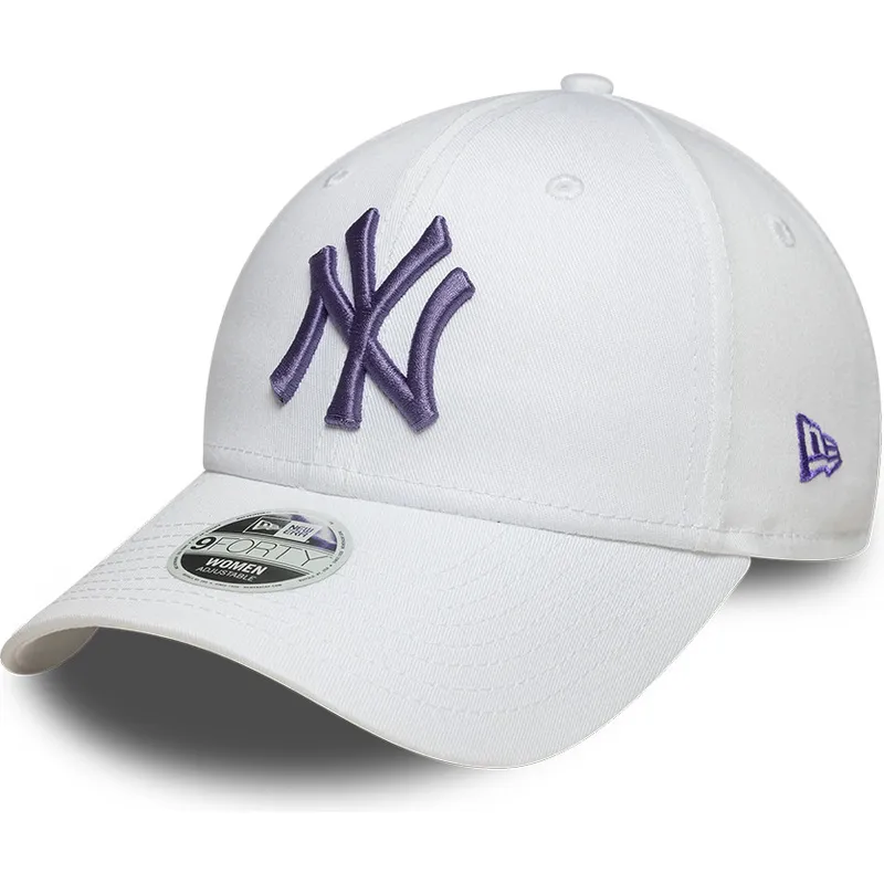 kepure-islenkta-balta-reguliuojama-juostele-9forty-league-essential-new-york-yankees-mlb-new-era