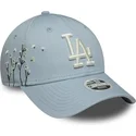 kepure-islenkta-melyna-reguliuojamas-9forty-floral-icon-los-angeles-dodgers-mlb-new-era