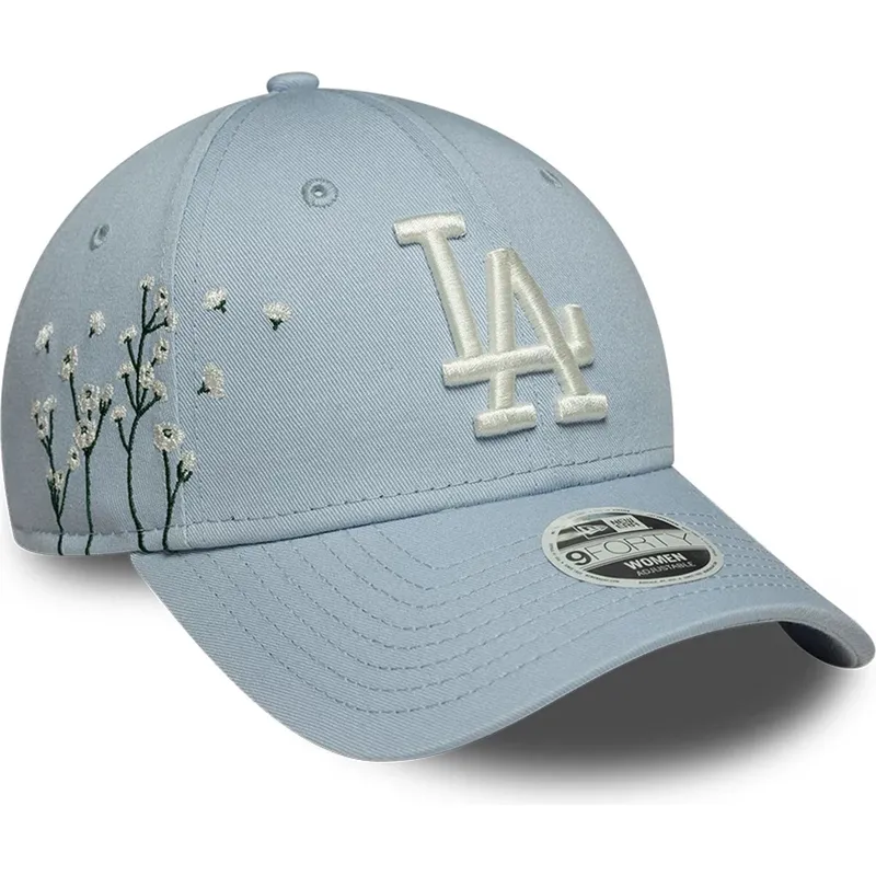 kepure-islenkta-melyna-reguliuojamas-9forty-floral-icon-los-angeles-dodgers-mlb-new-era