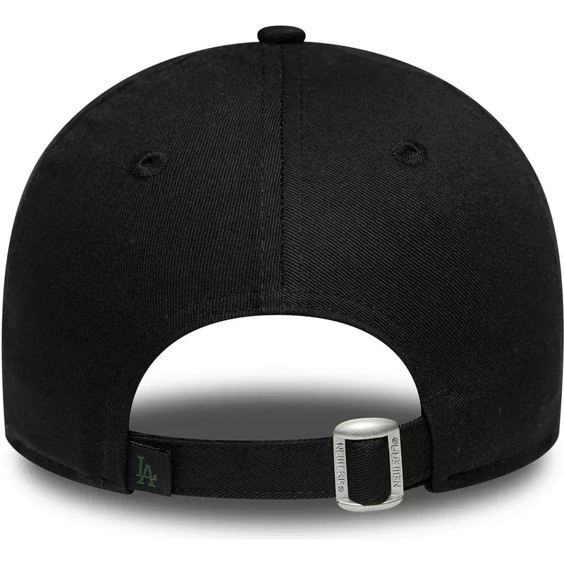 cap-islenkta-black-adjustable-strap-9forty-floral-infill-los-angeles-dodgers-mlb-new-era