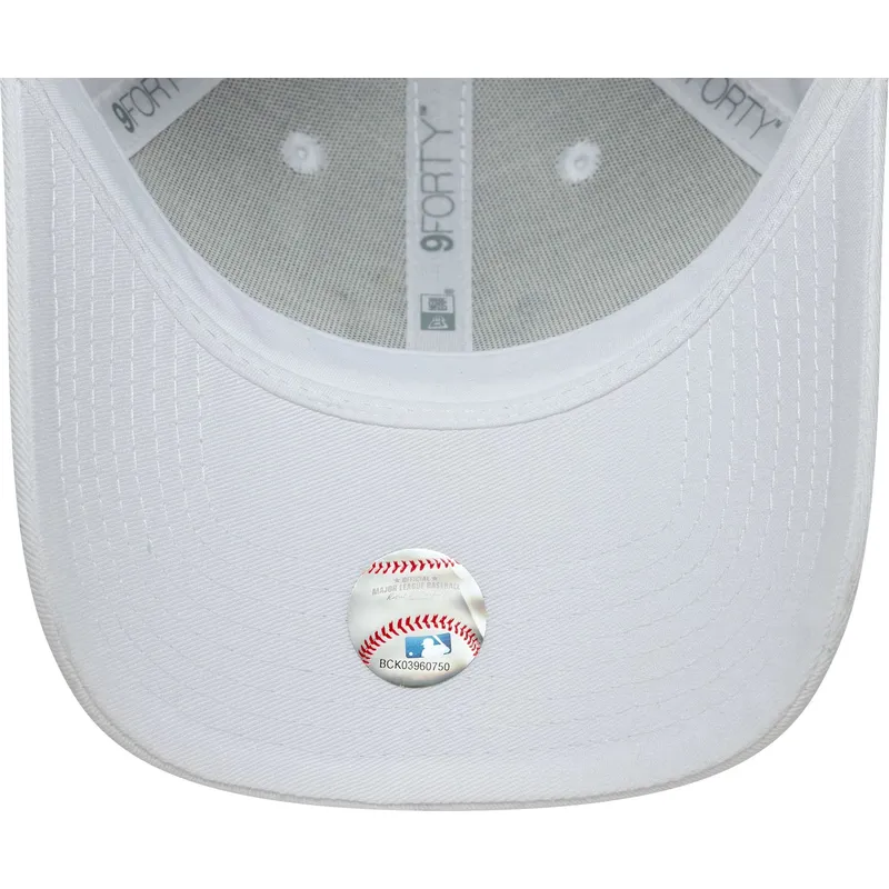 kepure-islenkta-balta-reguliuojama-juostele-9forty-floral-infill-new-york-yankees-mlb-new-era