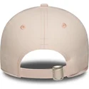 cap-islenkta-pink-adjustable-strap-claro-9forty-linen-new-york-yankees-mlb-new-era