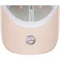 cap-islenkta-pink-adjustable-strap-claro-9forty-linen-new-york-yankees-mlb-new-era