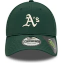 cap-islenkta-green-adjustable-strap-9forty-recycled-midi-oakland-athletics-mlb-new-era