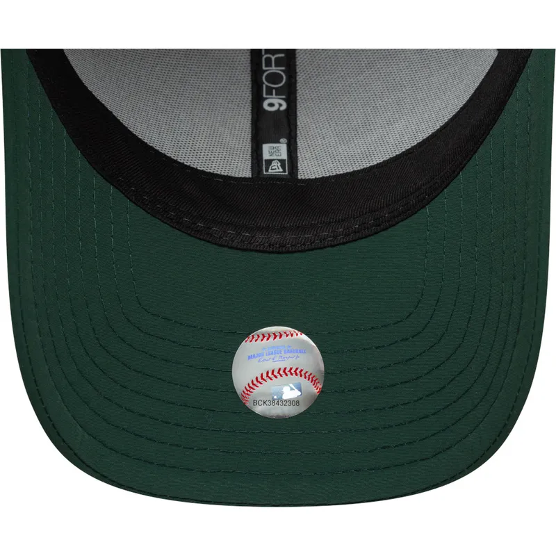 cap-islenkta-green-adjustable-strap-9forty-recycled-midi-oakland-athletics-mlb-new-era