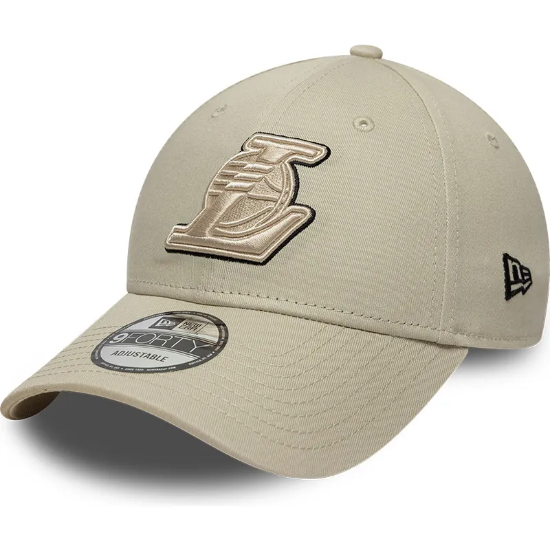 cap-islenkta-beige-adjustable-strap-9forty-team-outline-los-angeles-lakers-nba-new-era