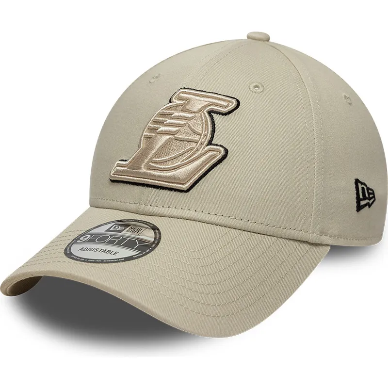 cap-islenkta-beige-adjustable-strap-9forty-team-outline-los-angeles-lakers-nba-new-era