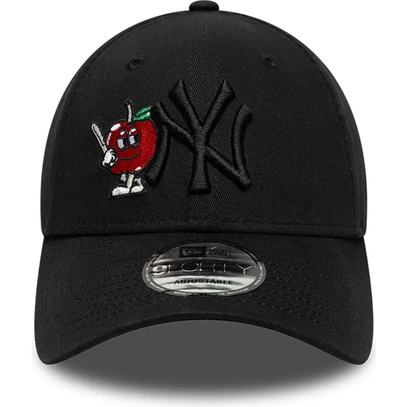 kepure-islenkta-juoda-reguliuojama-juostele-9forty-tonal-icon-new-york-yankees-mlb-new-era