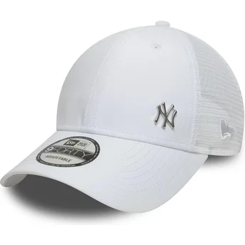 Cap išlenkta white adjustable strap 9FORTY Flawless New York Yankees MLB New Era