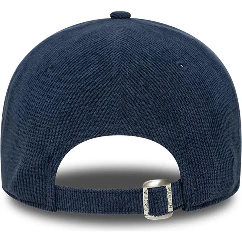 kepure-islenkta-tamsiai-melyna-reguliuojama-juostele-9forty-soft-cord-los-angeles-dodgers-mlb-new-era